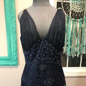 NWT Amelia Couture mermaid dress